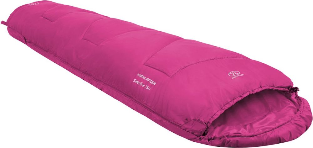 Highlander Sleepline 250 Mummy Slaapzak - Roze